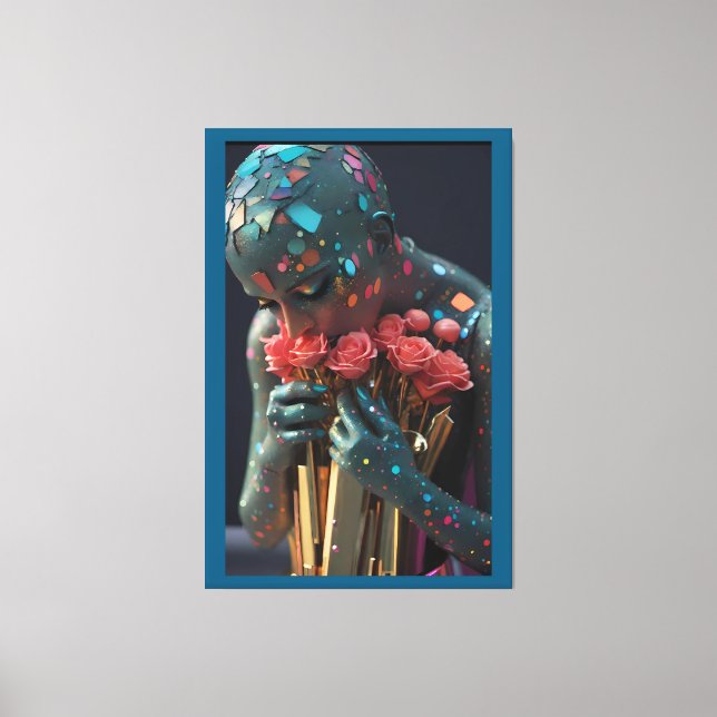 Toile Déesse d'Amour - Ken Gage Art (Recto)