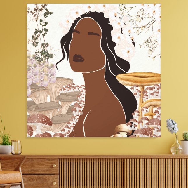 Toile Déesse de la nature (Insitu(Salon))
