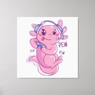 Toile Défi de jeu Axolotl Blast