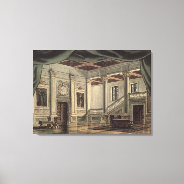 Toile Définir la conception de l'acte III (Recto)