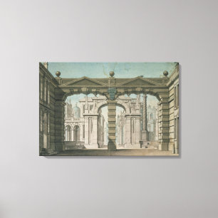 Toile Définir le design pour la première mondiale