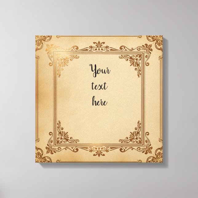 Toile "Définir votre héritage" - Office motivationnel pe (Recto)