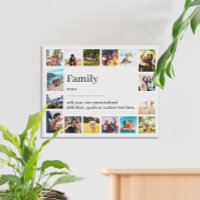 Définition de famille Collage de photos personnali