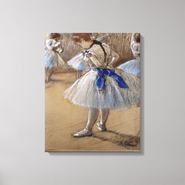 Toile Degas Etude d'une Danseuse  (Recto)