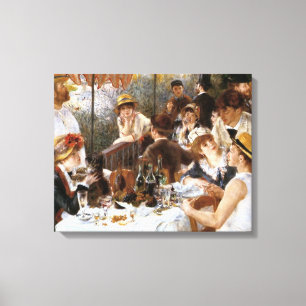 Toile "Déjeuner de la fête nautique" de Renoir