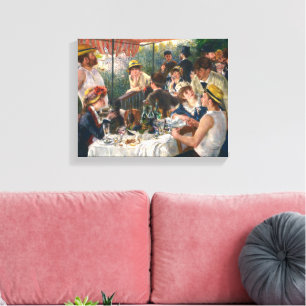 Toile Déjeuner des canotiers Renoir