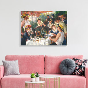 Toile Déjeuner des canotiers Renoir