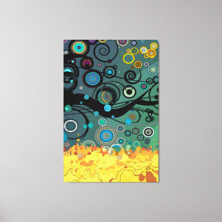 Toile Delirium - Art Abstrait