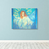 Demi-figure d'un ange par Vincent van Gogh