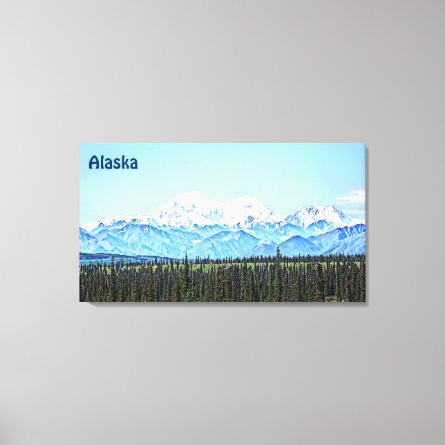 Toile Denali (Mt. McKinley) (Recto)