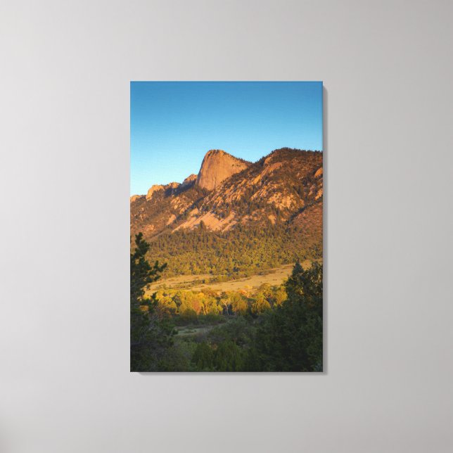 Toile Dent du Temps, Philmont Scout Ranch, Cimarron (Recto)