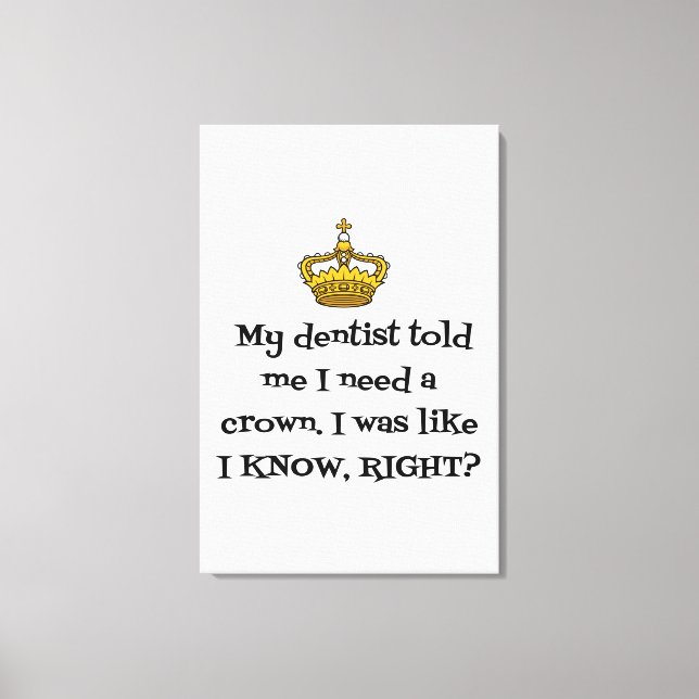TOILE DENTISTE BESOIN COURONNE (Recto)