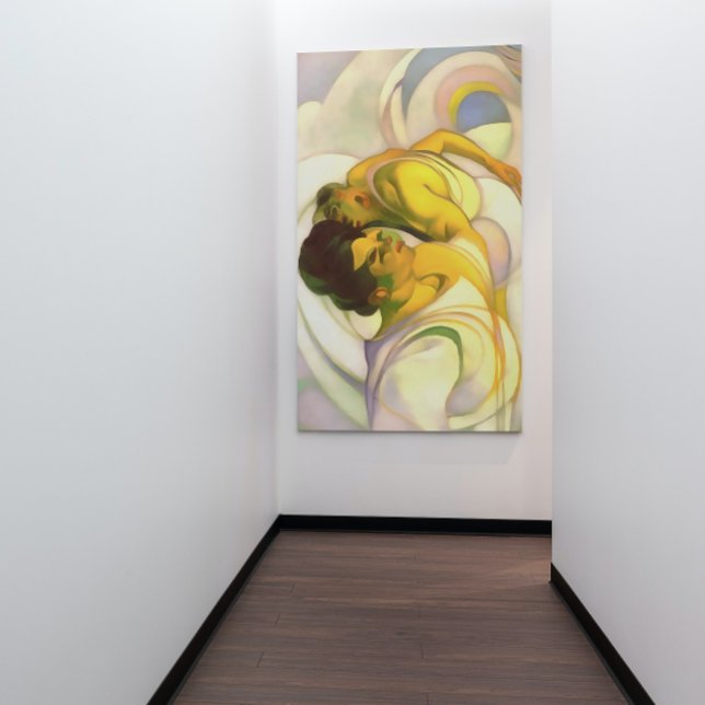 Toile Départ Vers Un Autre Monde D'Art Abstrait (Créateur téléchargé)