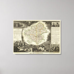 Toile Département tout loir Infre