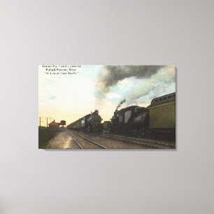 Toile Dépassement #4 et #5 de trains