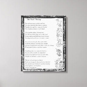 Toile Dépassement de deux âmes