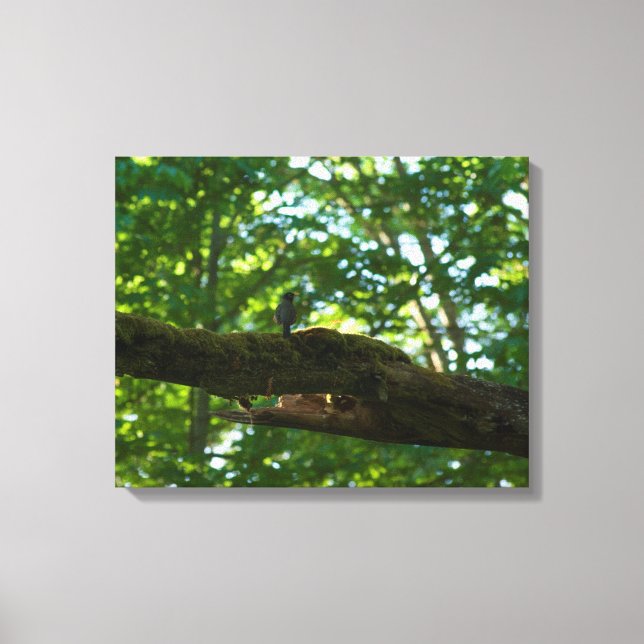 Toile Dépassement de forêt (Recto)