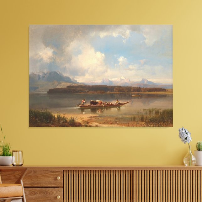 Toile Der Chiemsee Im Herbst (Insitu(Salon))