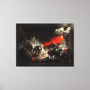 Toile Dernière journée de Pompéi par Karl Bryullov Art c