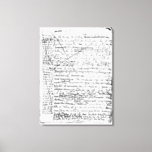 Toile Dernière page de A la Recherche du Temps Perdu