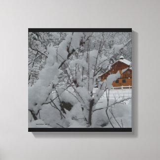 Toile Derry Hiver Ranch 12 x 12 Canvas