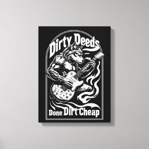 Toile Des Actes Dirty Fait Dirt Bon Marché