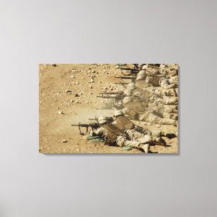 Toile Des carabines M-4 et M-16A2 de la marine américain