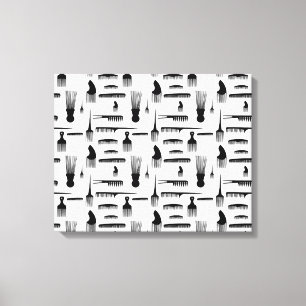 Toile Des cheveux nous allons