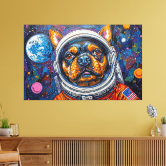 TOILE DES CHIENS DANS L'ESPACE-13