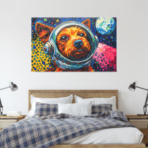 TOILE DES CHIENS DANS L'ESPACE-16
