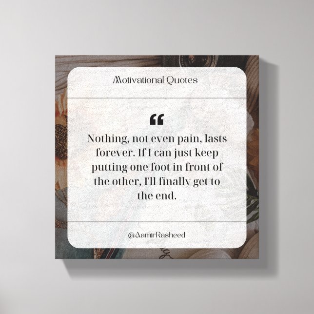 Toile Des dessins muraux personnalisés qui vous parlent (Recto)