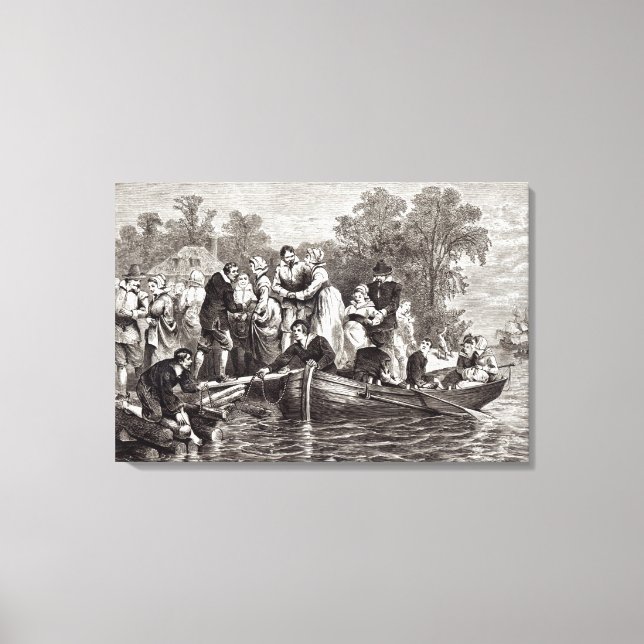 Toile Des femmes pour les colons à Jamestown (Recto)