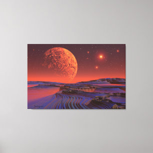 Toile Des millions d'années-lumière