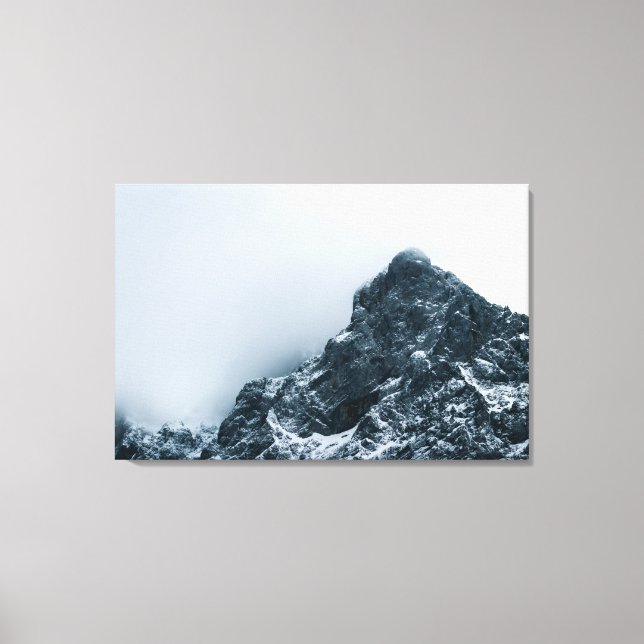 Toile Des montagnes mystérieuses (Recto)