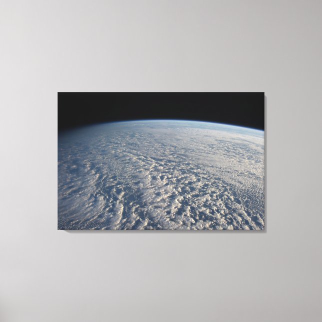 Toile Des Nuages Stratocumulus Surplombent L'Océan Pacif (Recto)