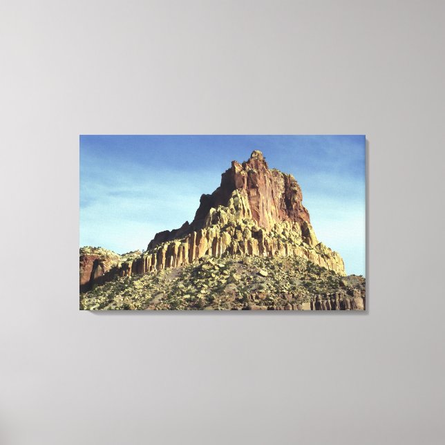 Toile Desert Rock Mountain Peak Paysage Photo (Recto)