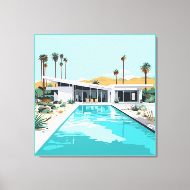 TOILE DÉSERT VIVANT #2 (Recto)