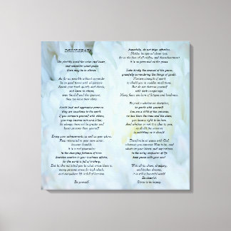 Toile Desiderata