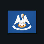 Toile Design de Louisiana State Flag<br><div class="desc">Voici un décor Louisiana State Flag Design sur un dessous de verre en verre personnalisé. Une excellente idée cadeau pour toutes les occasions et tous les visiteurs pour une visite. Utilisez le lien "Demandez à ce concepteur" pour nous contacter avec vos demandes de design spécial ou pour obtenir de l'aide...</div>