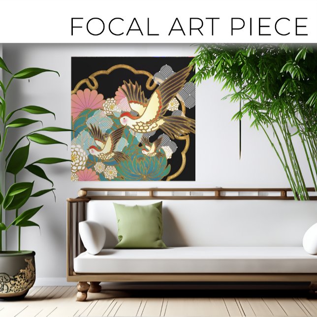 Toile Design d'impression japonais - motif kimono (Créateur téléchargé)