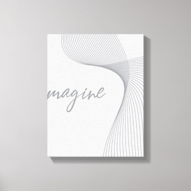 Toile Design graphique moderne, simple et élégant d'Imag (Recto)