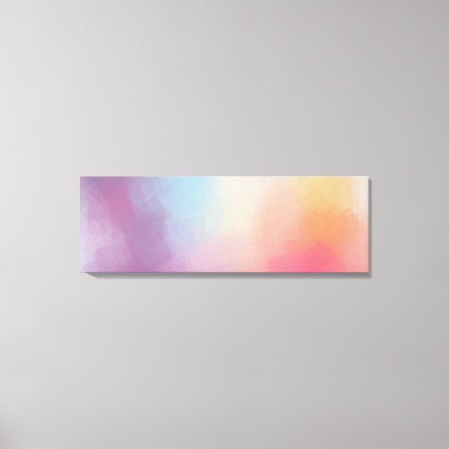 Toile Design moderne élégant coloré Abstrait oeuvre d'ar (Recto)