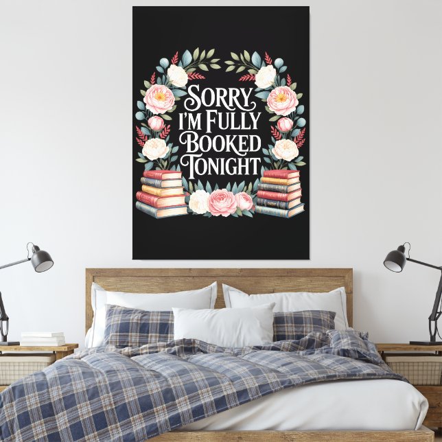 Toile Désolé, je suis complet ce soir  (Insitu(Chambre))