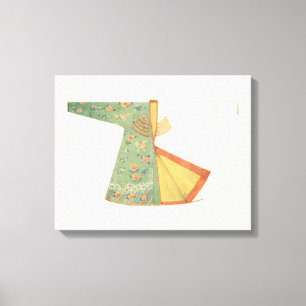 Toile Dessin de kimono demi-fini