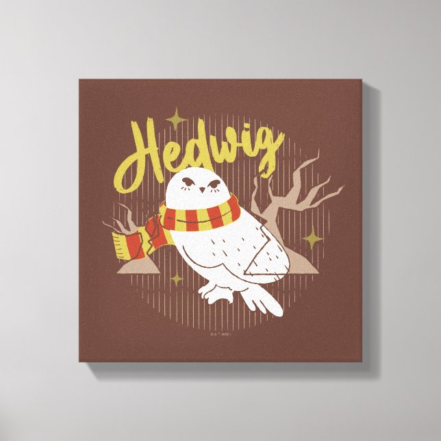 Toile Dessin de la forêt fantaisiste d'Hedwig (Recto)