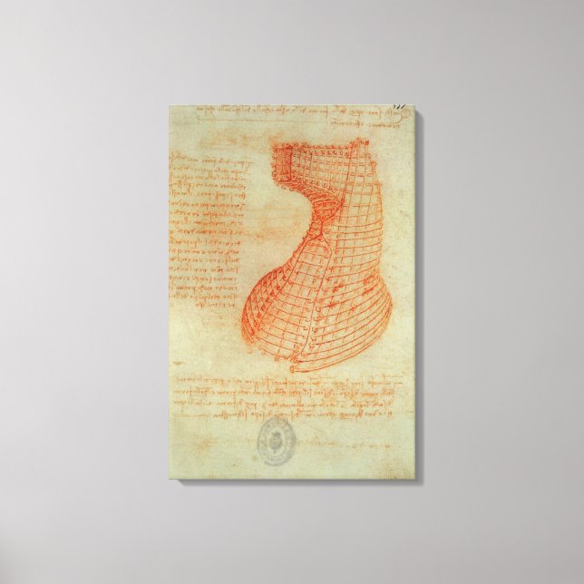 Toile Dessin du moulage de la fonte de l'acier (Recto)