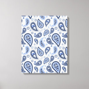 Toile Dessin imprimé floral paisley complexe