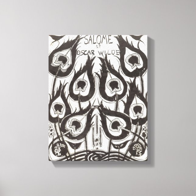Toile Dessin original pour la couverture de 'Salome' par (Recto)
