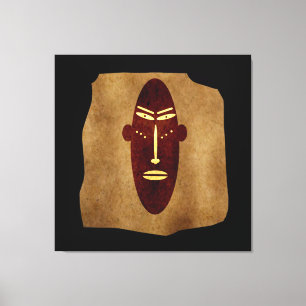 Toile dessin tribal Abstrait africain