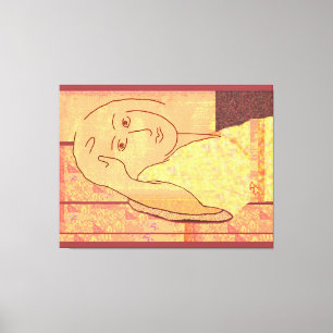 Toile Dessiné pour Matisse